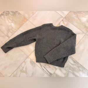 SKIMS Forest Green Women's Crew Neck Sweater